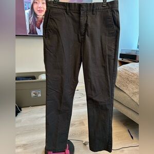 J. Crew Men's Black Chinos 770 straight